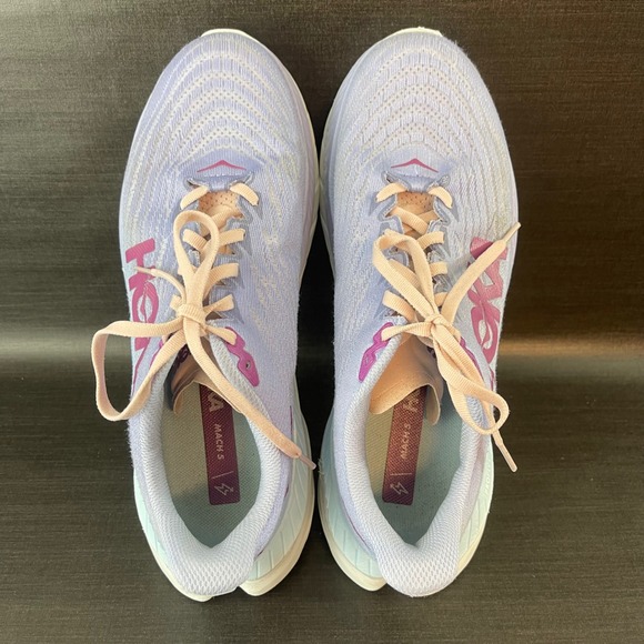 Hoka One Mach 5 Womens Size 9 Purple Athletic Comfort Training Running Shoes - Picture 9 of 9